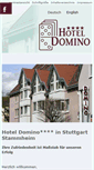 Mobile Screenshot of hotel-domino.de